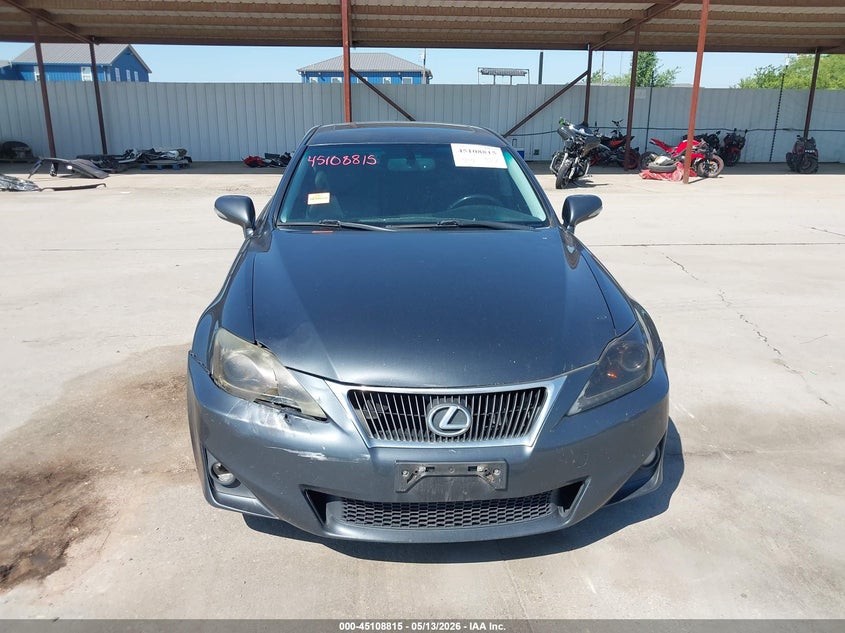 2011 Lexus Is 250 VIN: JTHBF5C29B2100671 Lot: 45108815