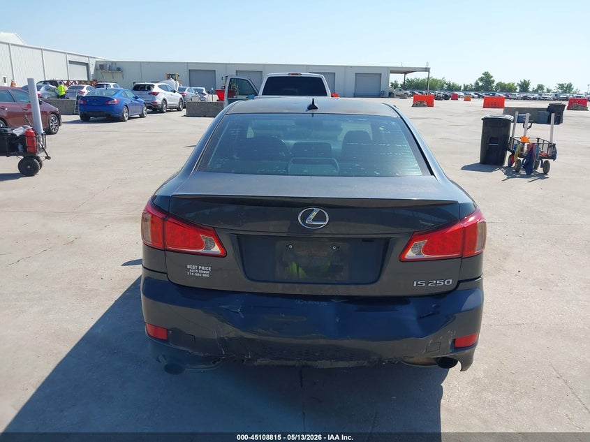 2011 Lexus Is 250 VIN: JTHBF5C29B2100671 Lot: 45108815
