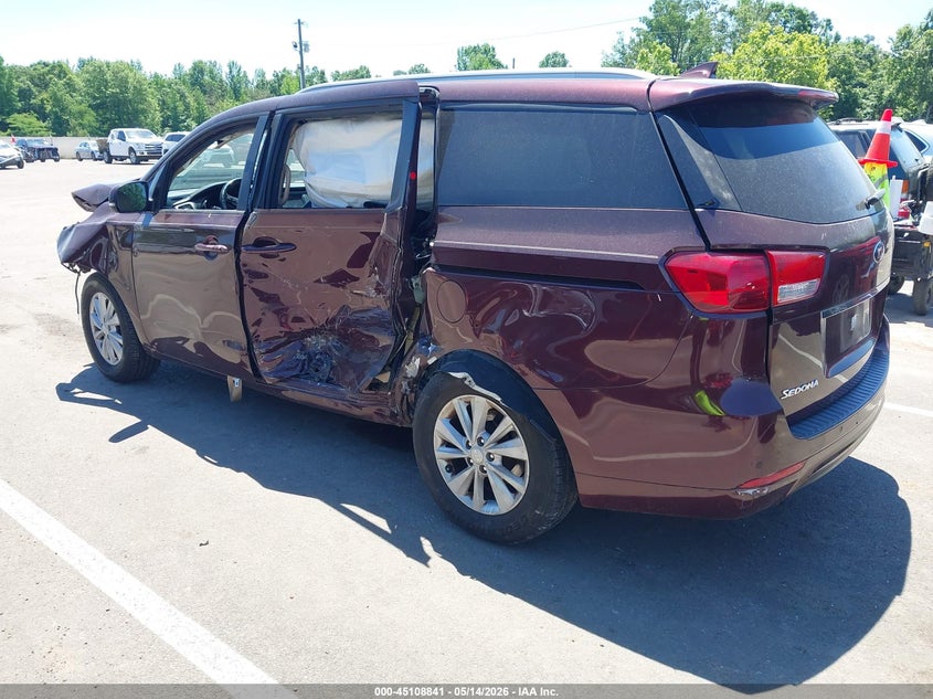VIN KNDMB5C12H6328171 2017 KIA SEDONA LX