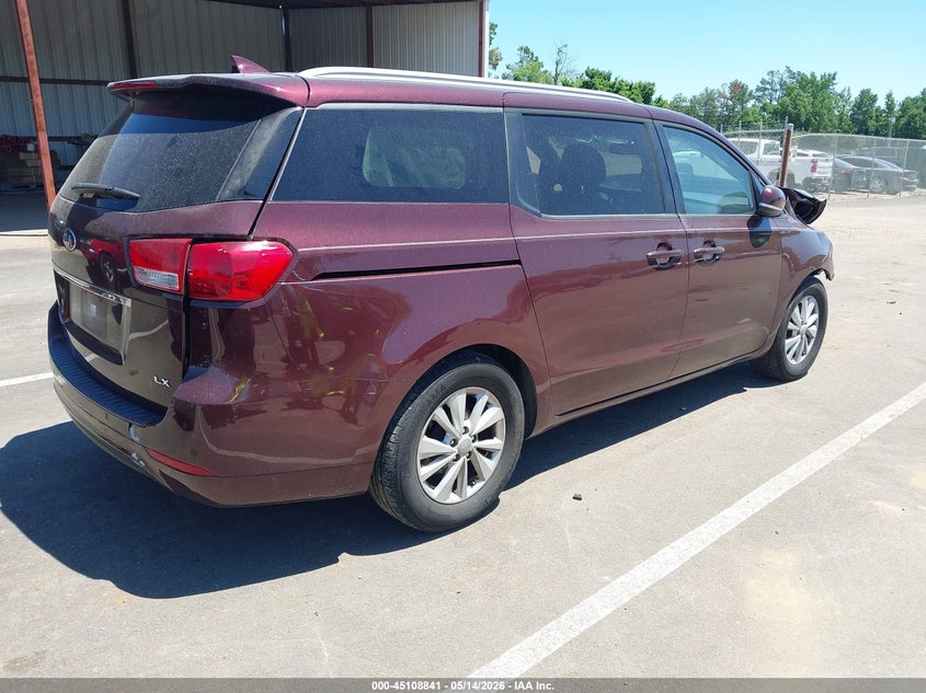 VIN KNDMB5C12H6328171 2017 KIA SEDONA LX