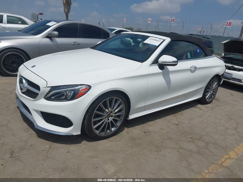 2017 Mercedes-Benz C 300 WDDWK4JB7HF589929 photo 1