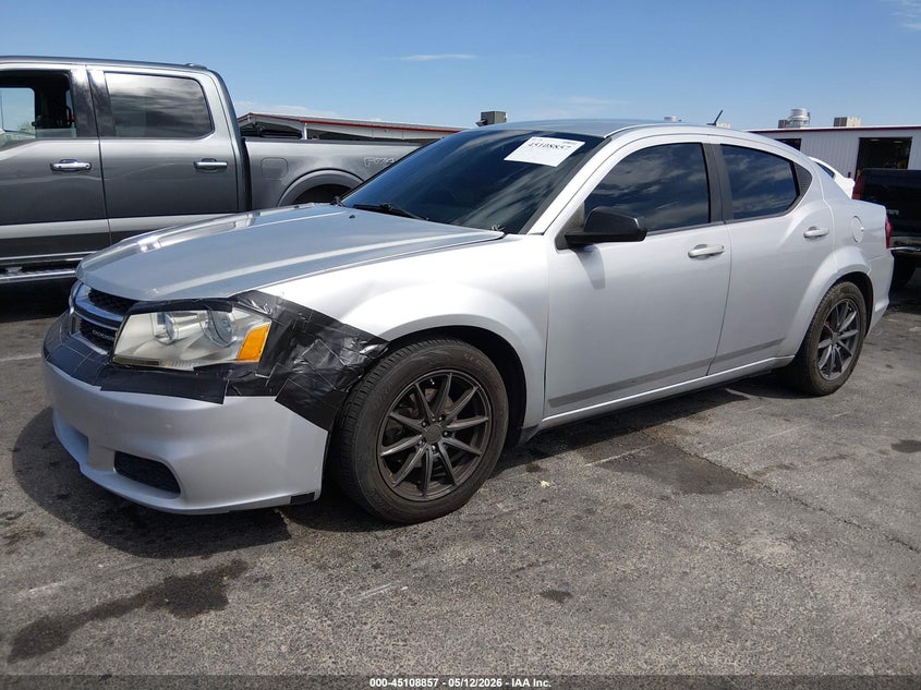 2011 Dodge Avenger 2.4 Express silver Lot 111045108857 Vin 1B3BD4FB5BN608696