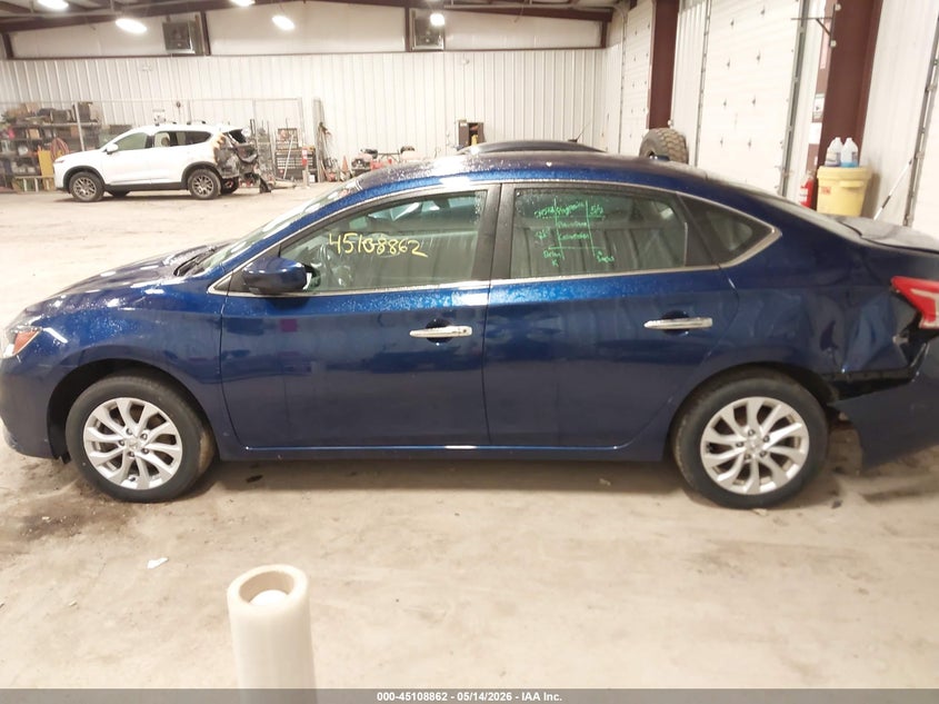 VIN 3N1AB7AP2KY258082 2019 NISSAN SENTRA SV