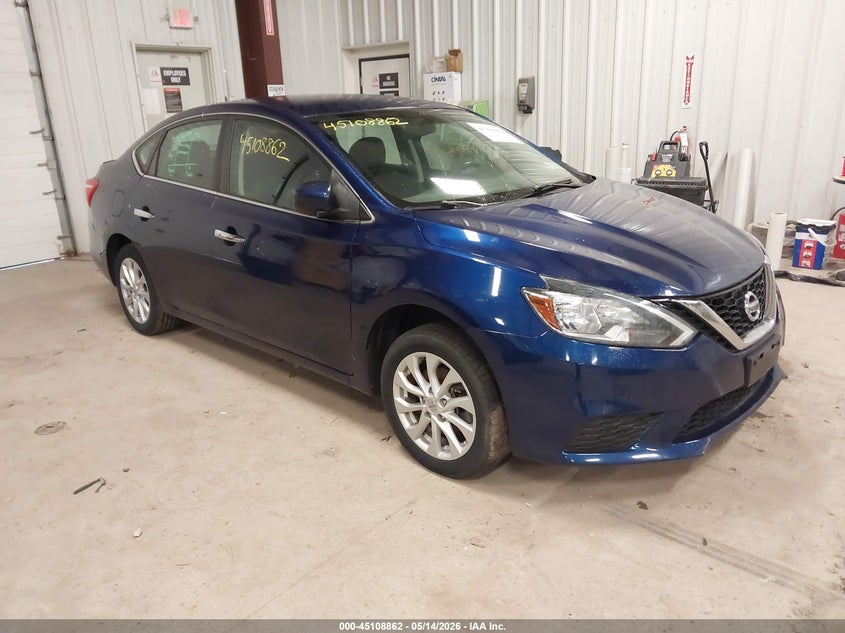 VIN 3N1AB7AP2KY258082 2019 NISSAN SENTRA SV