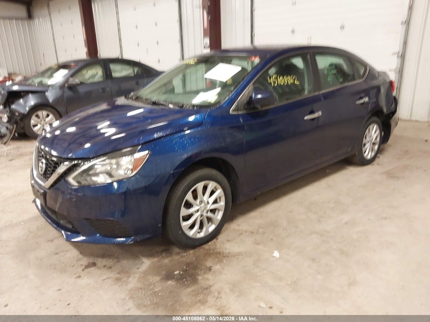 2019 Nissan Sentra Sv 3N1AB7AP2KY258082 photo 1