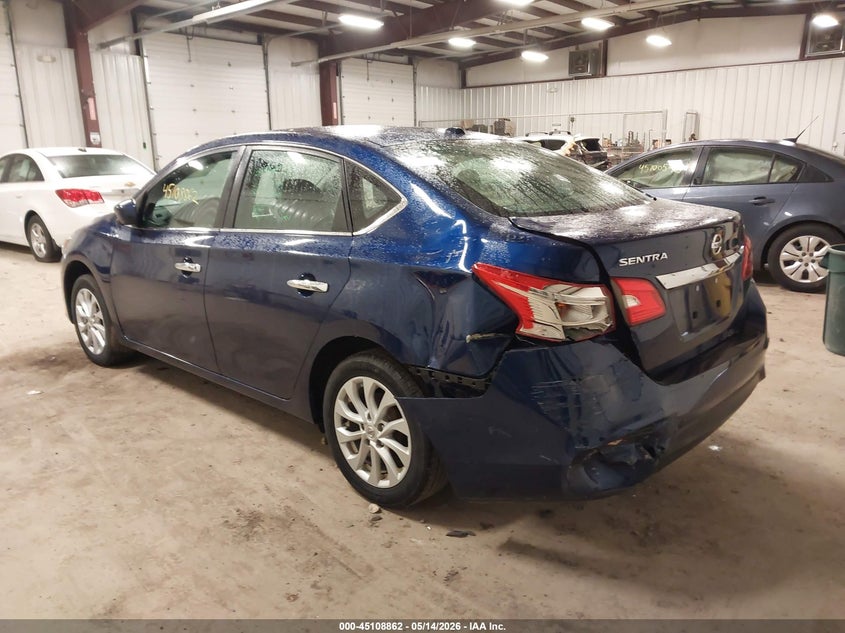 VIN 3N1AB7AP2KY258082 2019 NISSAN SENTRA SV