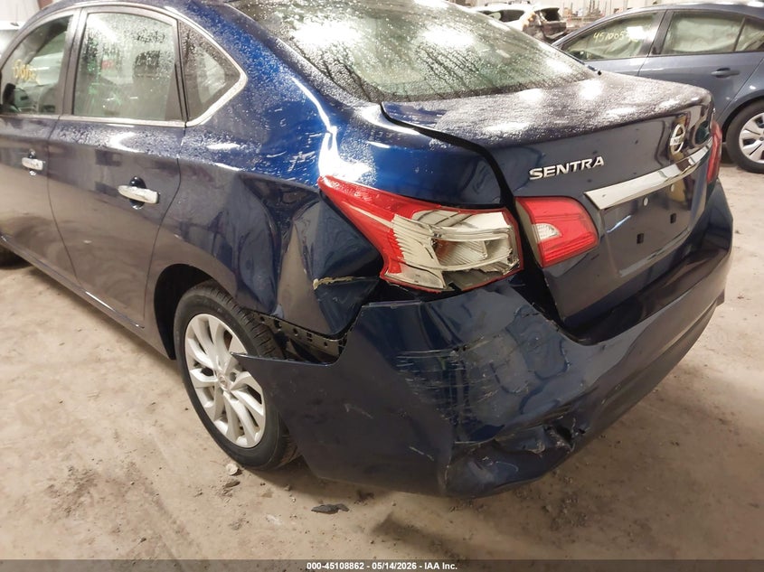 VIN 3N1AB7AP2KY258082 2019 NISSAN SENTRA SV