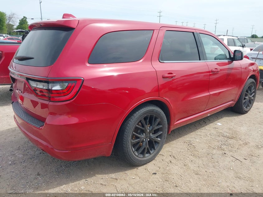 Vin: 1c4rdhag7fc201455, lot: 45606447, dodge durango sxt 20154