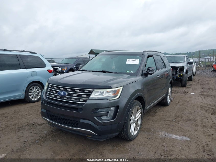 Vin: 1fm5k8d82ggb85096, lot: 45606476, ford explorer xlt 20162