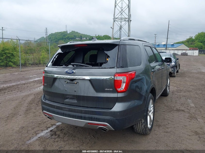 Vin: 1fm5k8d82ggb85096, lot: 45606476, ford explorer xlt 20164