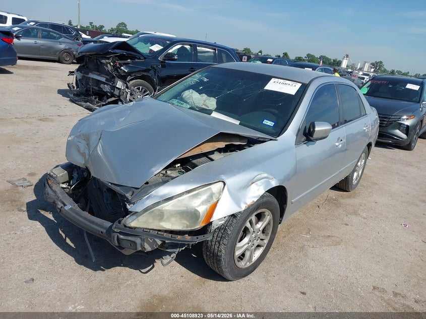 2007 Honda Accord 2.4 Se JHMCM56337C015745 photo 1