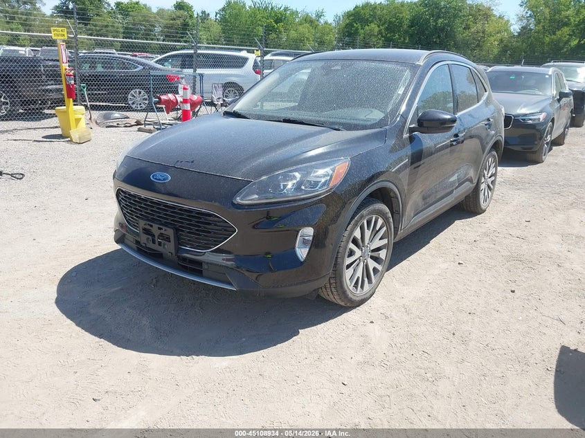 Vin: 1fmcu9dz7luc34949, lot: 45606518, ford escape titanium hybrid 20202