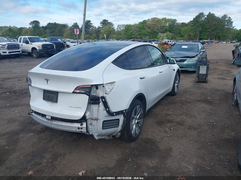 Vin: 5yjygdee1mf278388, lot: 45606527, tesla model y long range dual motor all-wheel drive 20214