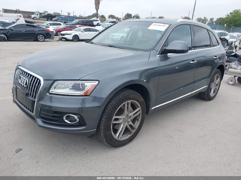 Vin: wa1c2afp3ha098524, lot: 45606579, audi q5 2.0t premium 20172