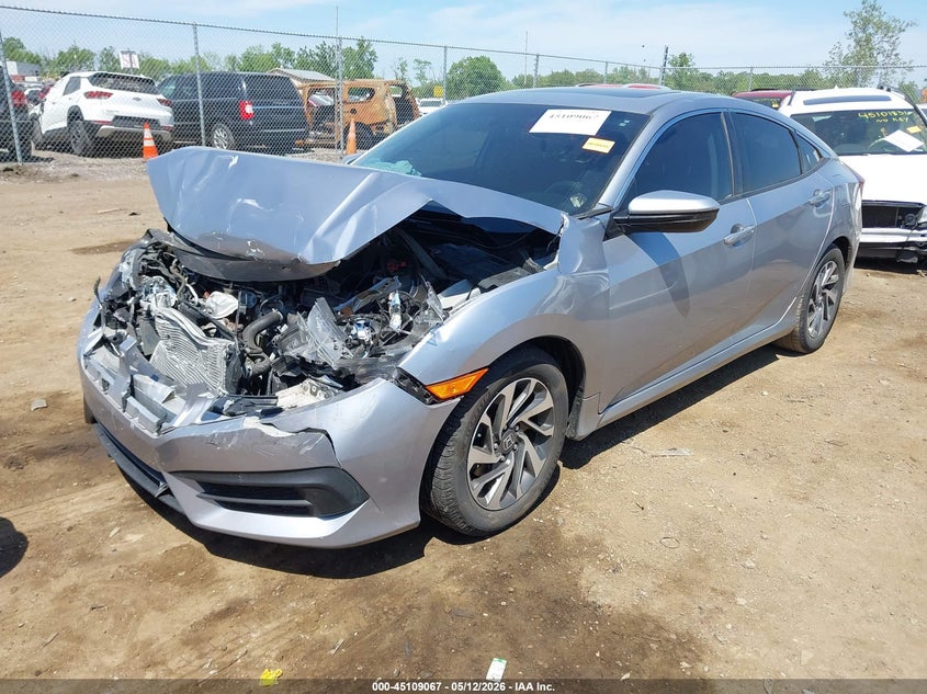 2018 Honda Civic Ex 2HGFC2F75JH533090 photo 1