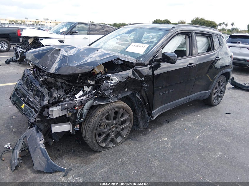 Vin: 3c4njccb2kt685660, lot: 45606695, jeep compass high altitude fwd 20192