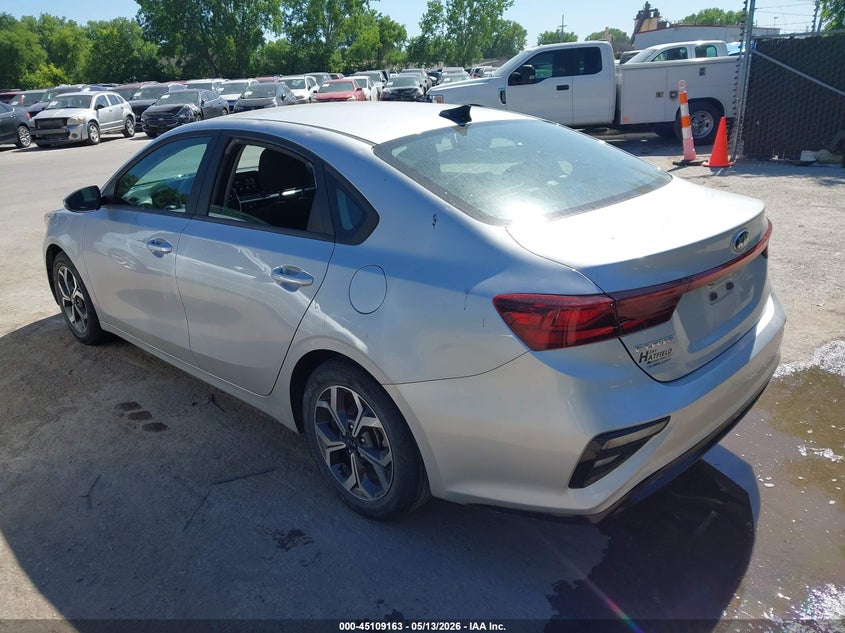 VIN 3KPF24AD6ME378107 2021 KIA FORTE LXS