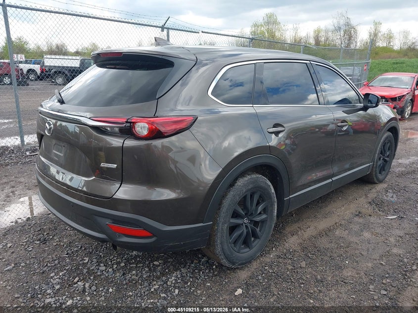Vin: jm3tcbcy2g0100894, lot: 45606799, mazda cx-9 touring 20164