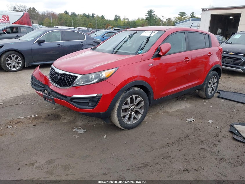 2014 KIA SPORTAGE auction photo 2