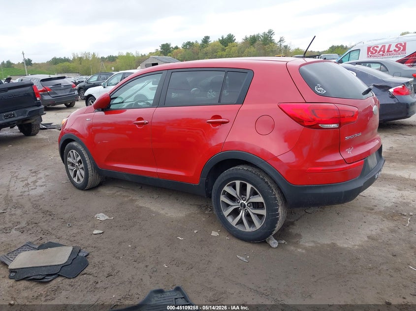 2014 KIA SPORTAGE auction photo 3