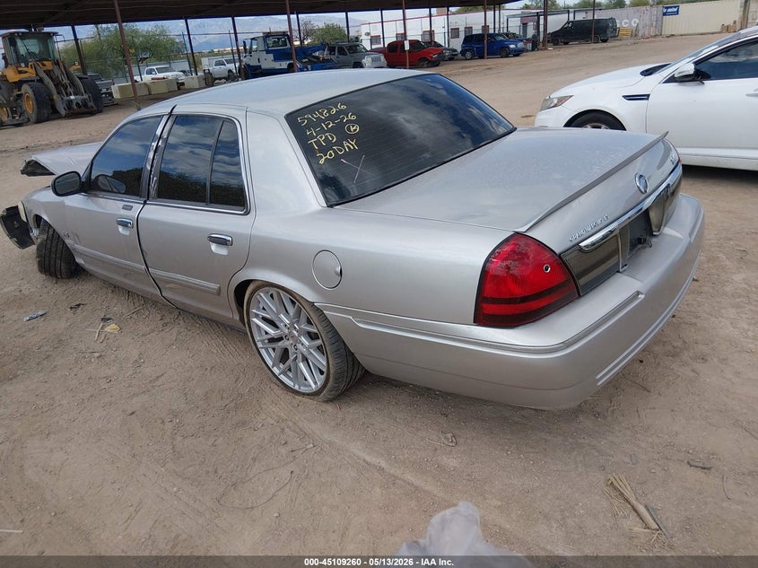 Vin: 2mebm7fv5ax612558, lot: 45606844, mercury grand marquis ls (fleet only) 20103