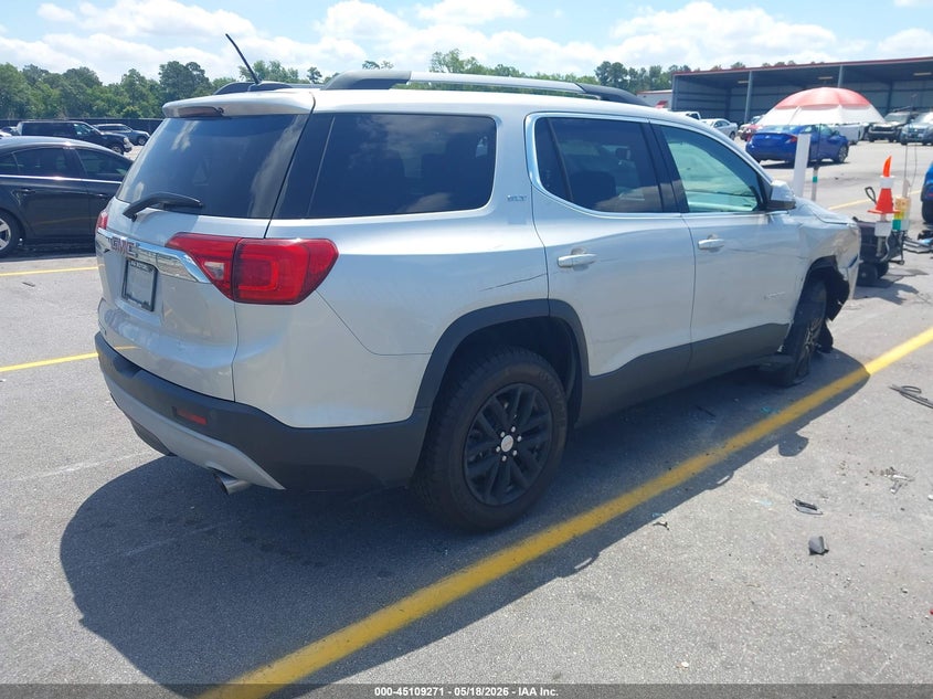 Vin: 1gkknmls5jz123843, lot: 45606855, gmc acadia slt-1 20184