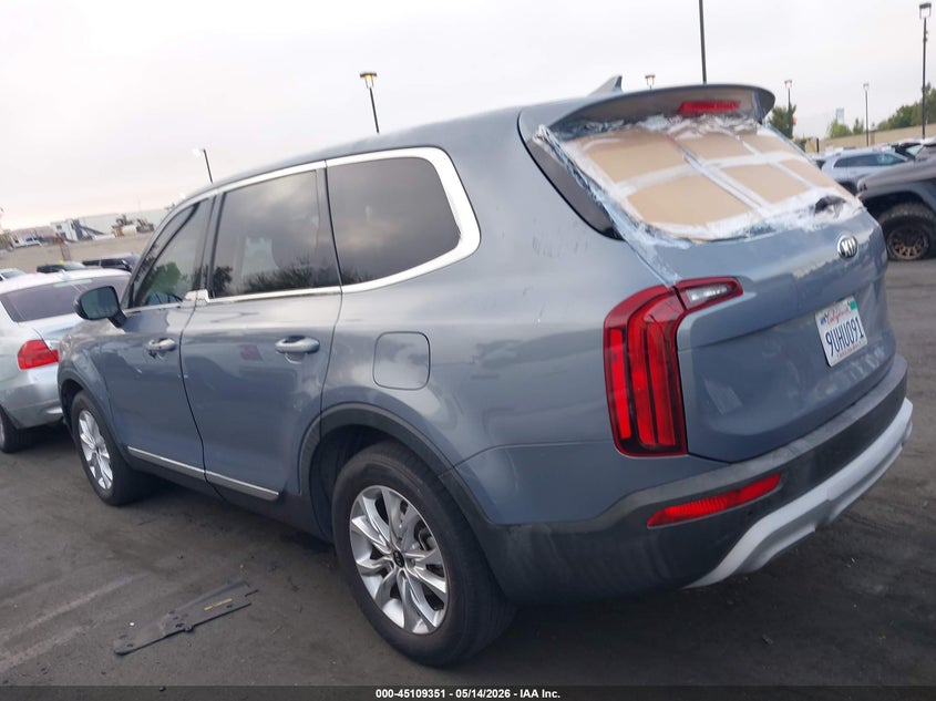 VIN 5XYP24HC8LG006612 2020 KIA TELLURIDE LX