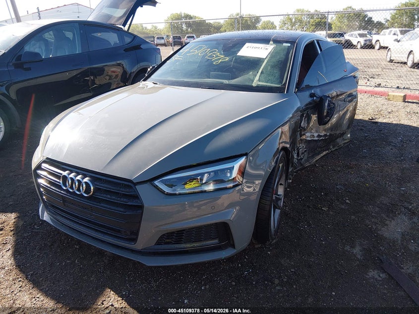 Vin: waub4cf50ka072635, lot: 45606962, audi s5 3.0t premium 20192