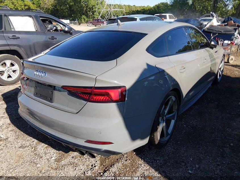 Vin: waub4cf50ka072635, lot: 45606962, audi s5 3.0t premium 20194