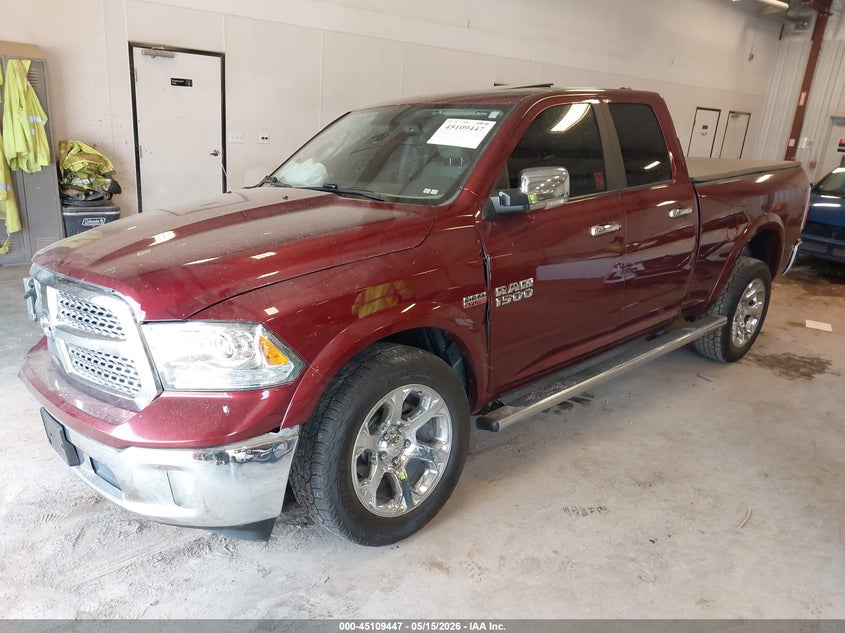 Vin: 1c6rr7jt6hs797389, lot: 45607031, ram 1500 laramie 20172