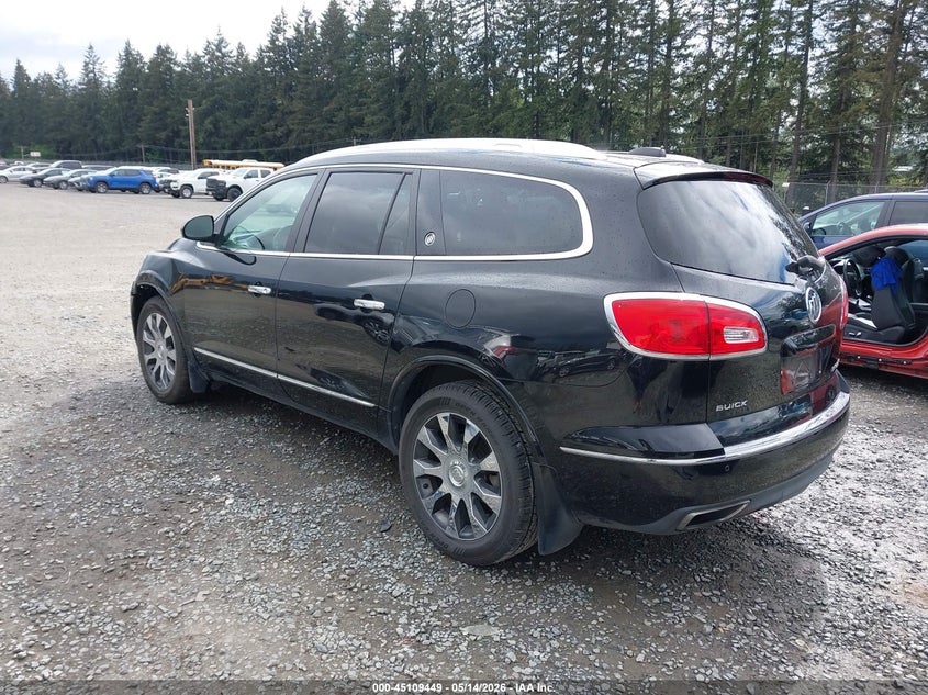 Vin: 5gakvbkd4hj181715, lot: 45607033, buick enclave leather 20173