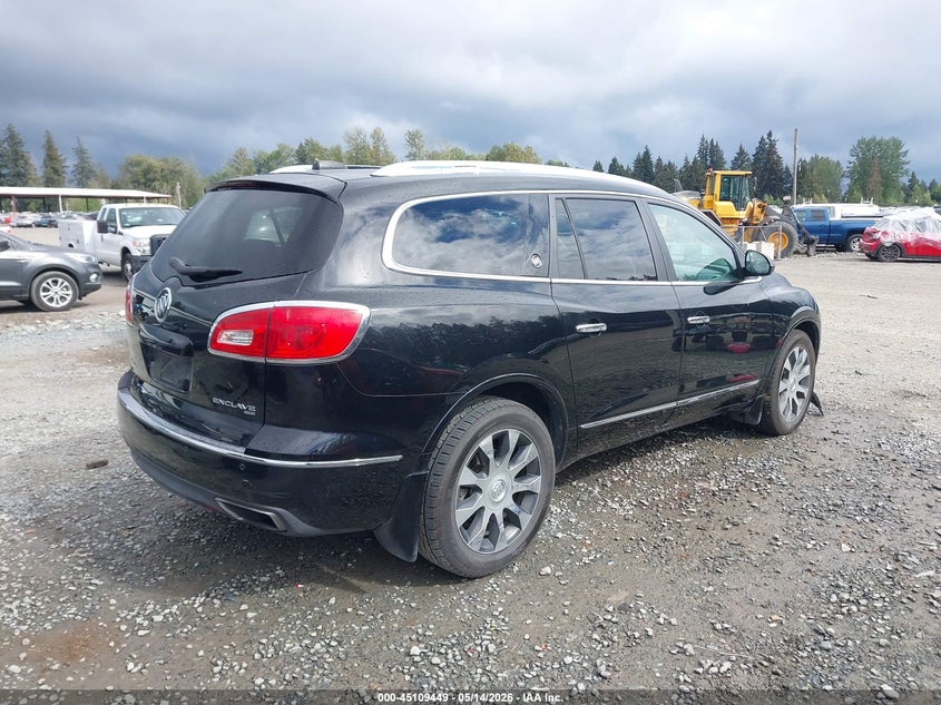 Vin: 5gakvbkd4hj181715, lot: 45607033, buick enclave leather 20174