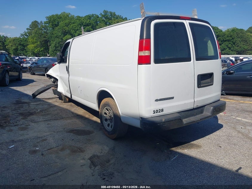 CHEVROLET EXPRESS 1500 2009 VIN 1GCFG15X291114574