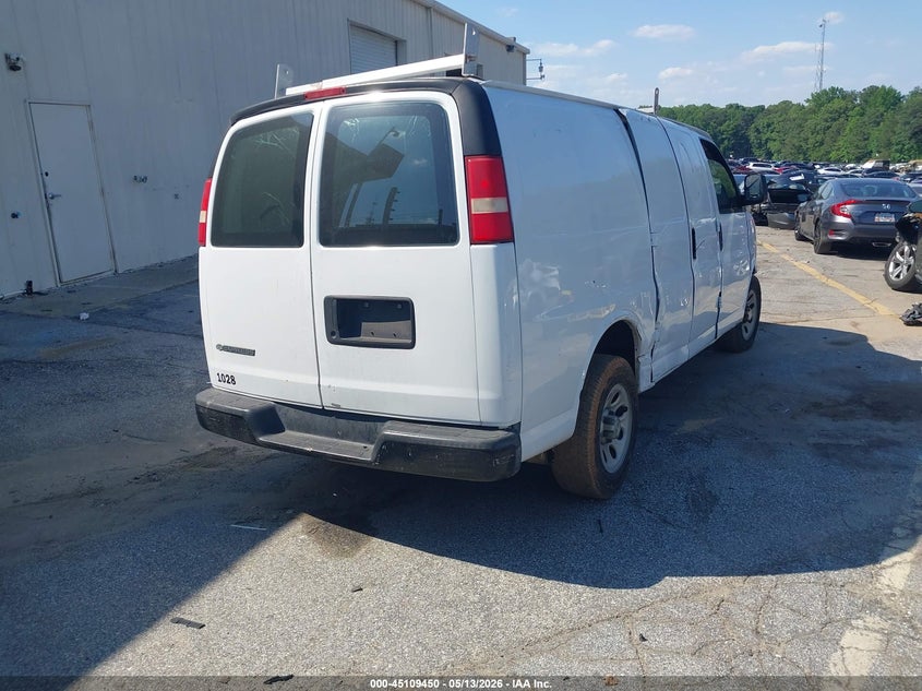 CHEVROLET EXPRESS 1500 2009 VIN 1GCFG15X291114574