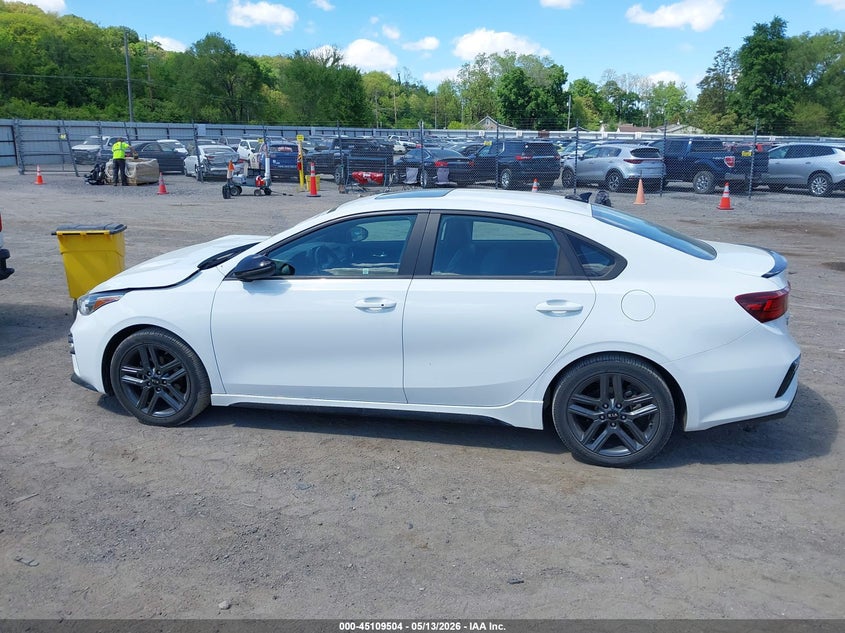 VIN 3KPF34AD4ME360637 2021 KIA FORTE GT-LINE