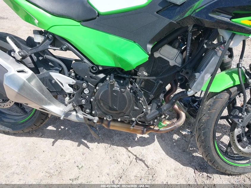 2025 Kawasaki Ex500 H VIN: ML5EXGH11SDA46677 Lot: 45109509