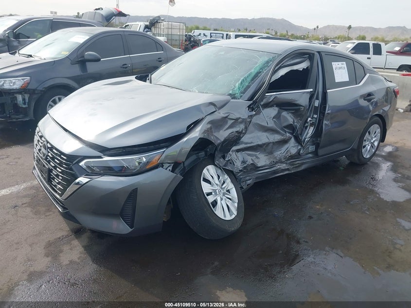 2024 Nissan Sentra S Xtronic Cvt 3N1AB8BV0RY345007 photo 1