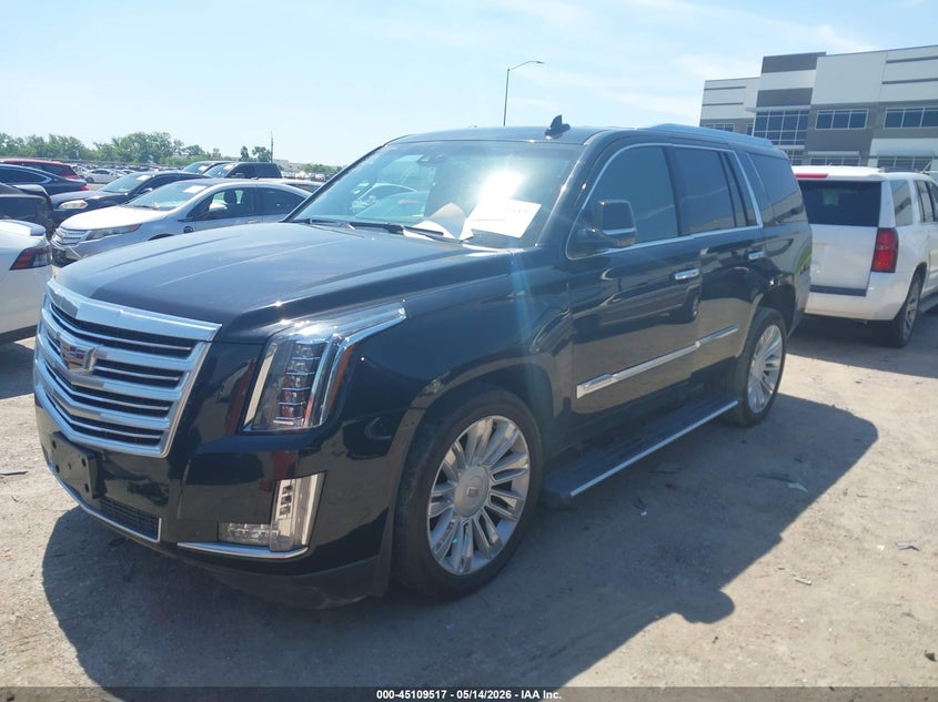 Vin: 1gys3dkj7gr195026, lot: 45607101, cadillac escalade platinum 20162