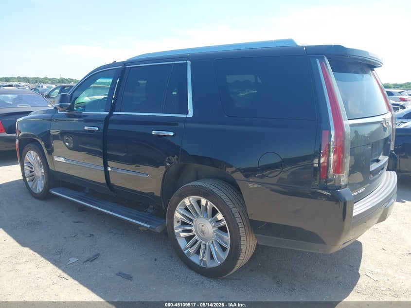 Vin: 1gys3dkj7gr195026, lot: 45607101, cadillac escalade platinum 20163