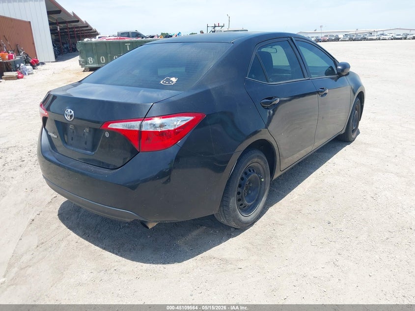Vin: 5yfburhe3gp421941, lot: 45607148, toyota corolla l 20164