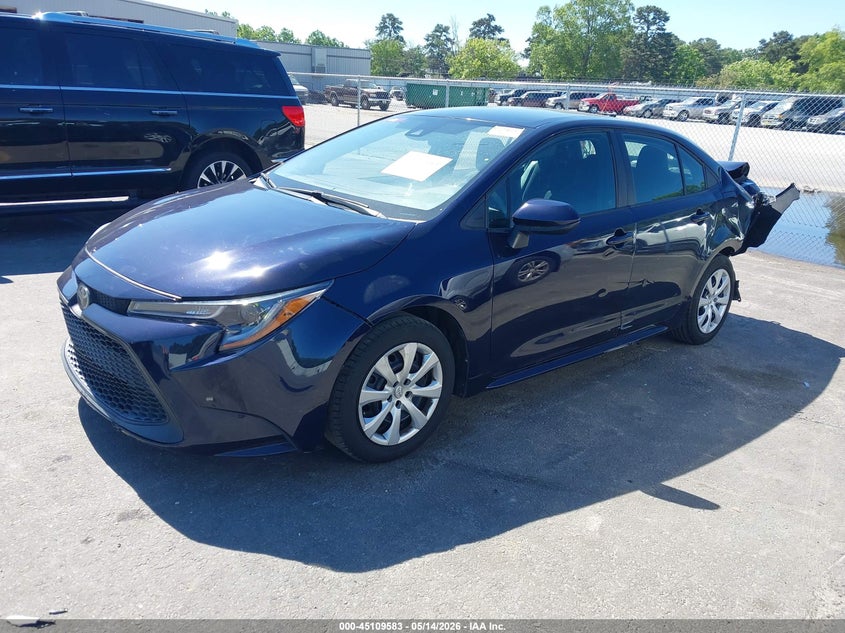 5YFEPMAE2MP189734 2021 Toyota Corolla Le photo 1