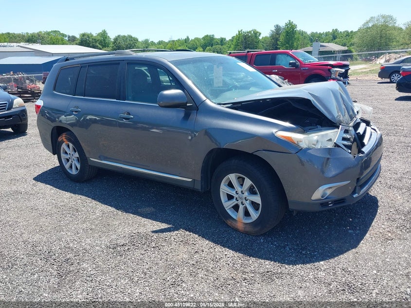 Vin: 5tdzk3eh6cs068189, lot: 45607206, toyota highlander se v6 2012 img_1