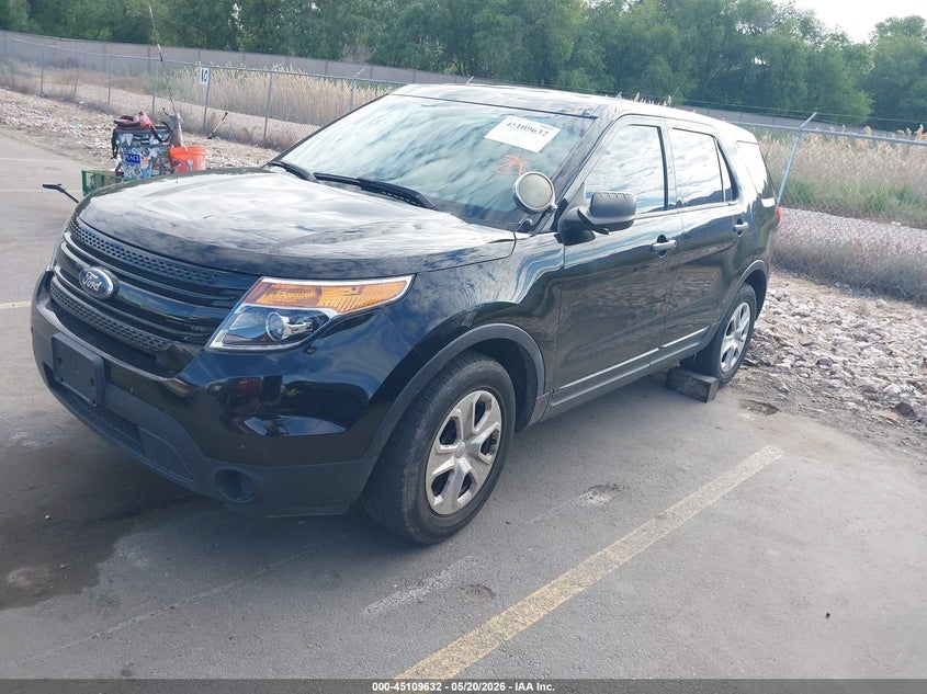2013 Ford Utility Police Interceptor 1FM5K8AR4DGB63853 photo 1