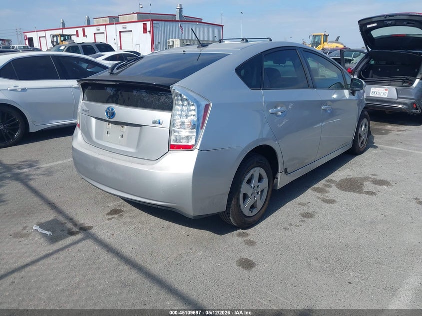 2011 TOYOTA PRIUS auction photo 4