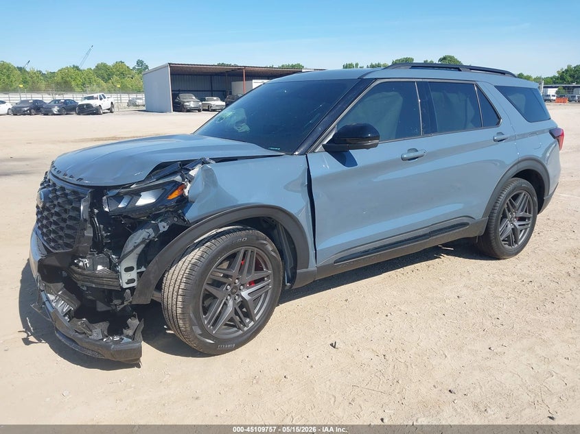 Vin: 1fmwk8gc1tga09087, lot: 45607341, ford explorer st 20262