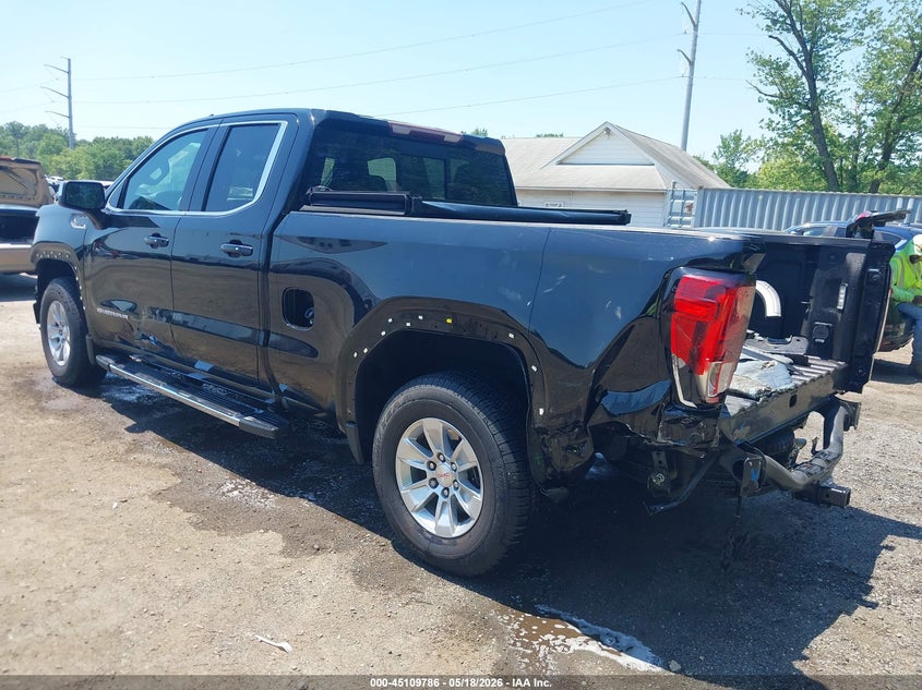 Vin: 1gtr9bedxkz223052, lot: 45607370, gmc sierra 1500 sle 20193