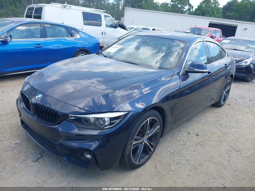 Vin: wba4j7c59jbb98663, lot: 45607388, bmw 440i gran coupe xdrive 20182