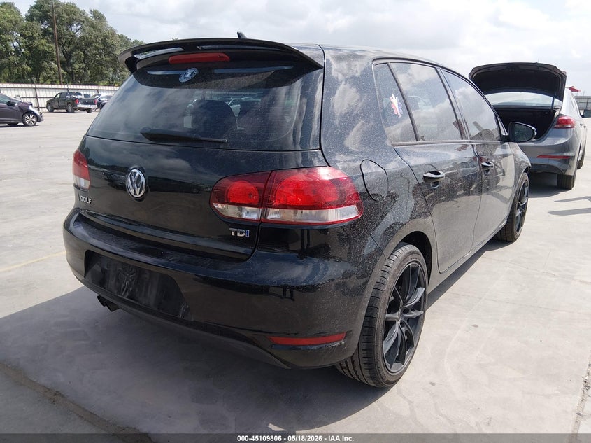 2013 VOLKSWAGEN GOLF auction photo 4