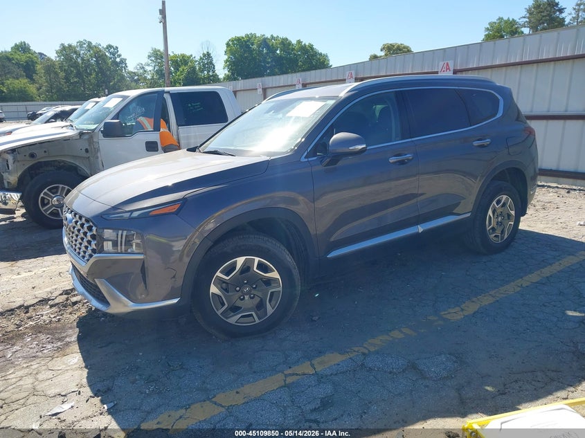 2022 Hyundai Santa Fe Hybrid Blue KM8S2DA13NU025617 photo 1