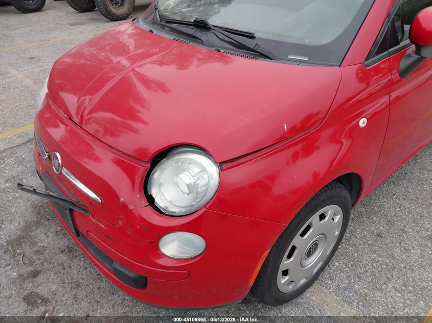 2012 Fiat 500C Pop VIN: 3C3CFFDR0CT128533 Lot: 45109865